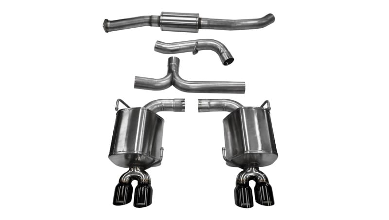 CORSA Performance — Corsa 2011-2014 Subaru Impreza Sedan STI 2.5L Turbo Manual Black Sport Cat-Back Exhaust
Exhaust