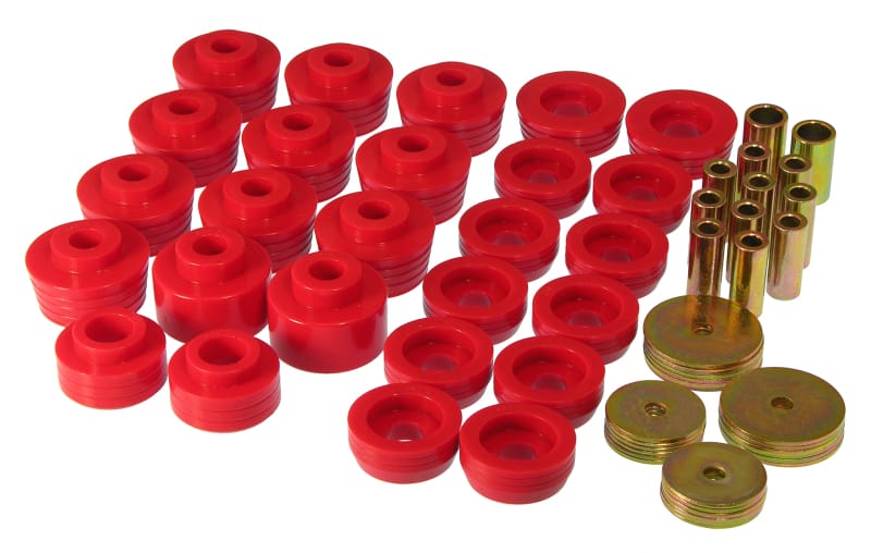 Prothane — Prothane 78-88 GM Various Body Mount Kit - Red
BODY/SUB-FRAME MNTS