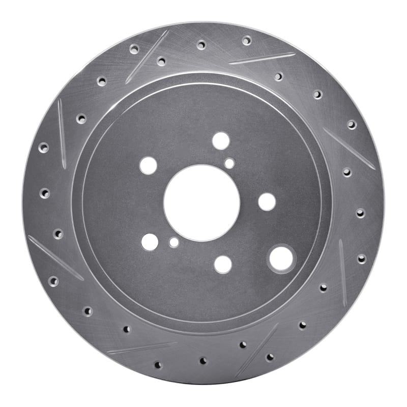 R1 Concepts — R1 10-25 Scion FR-S Rear Left Drilled & Slotted Silver Brake Rotor
R1 Brake Rotor Drill