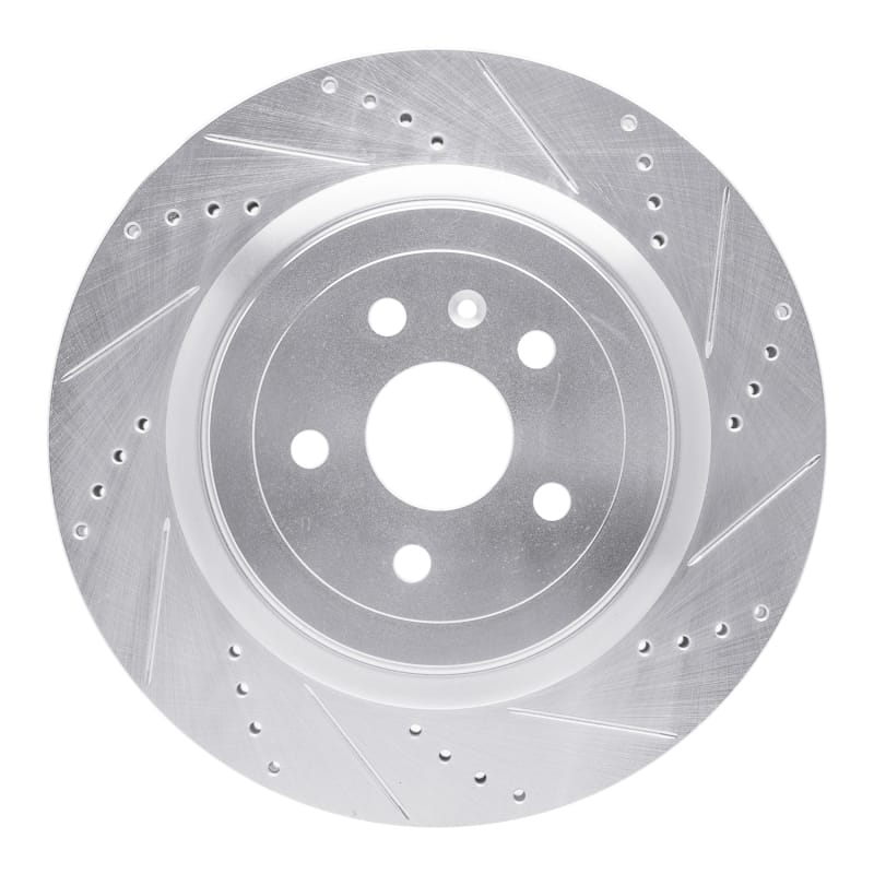 R1 Concepts — R1 09-24 Cadillac CTS Rear Right Drilled & Slotted Silver Brake Rotor
R1 Brake Rotor Drill
