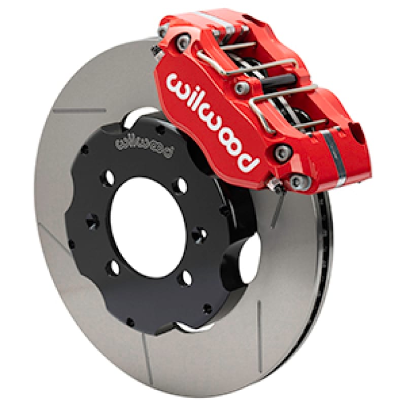 Wilwood — Wilwood 16-23 Mazda Miata MX-5 Dynapro 4R Gloss Red Front Big Brake Kit - Street Kit