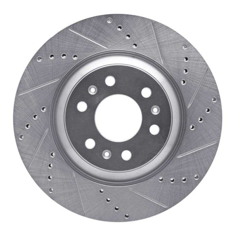 R1 Concepts — R1 04-09 Cadillac SRX Front Right Drilled & Slotted Silver Brake Rotor
R1 Brake Rotor Drill