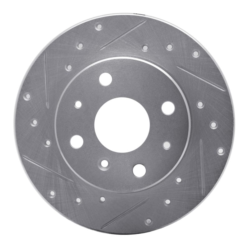 R1 Concepts — R1 88-92 Daihatsu CHARADE Front Right Drilled & Slotted Silver Brake Rotor
R1 Brake Rotor Drill