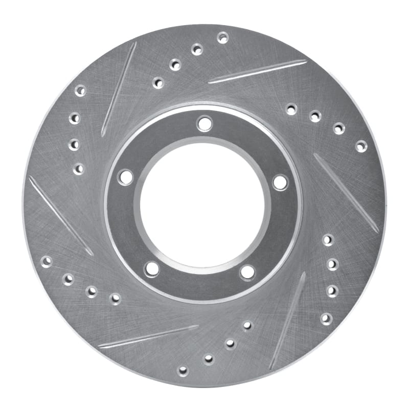 R1 Concepts — R1 89-08 Toyota Hilux (Mexico) Front Left Drilled & Slotted Silver Brake Rotor
R1 Brake Rotor Drill