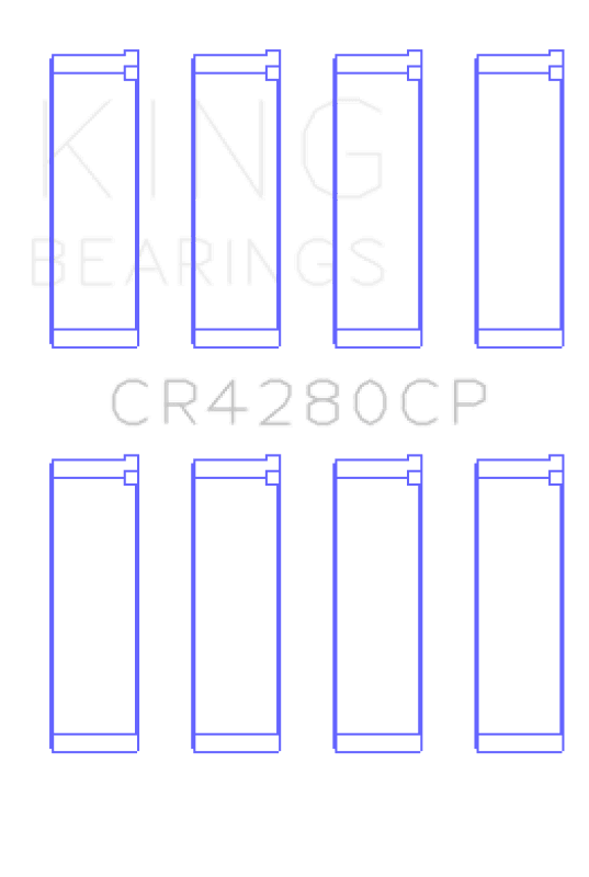 King Engine Bearings — King Engine Bearings Subaru Ej20/Ej22/Ej25 (Incl. Turbo) (Size +0.25mm) Connecting Rod Bearing Set
Engine Bearing