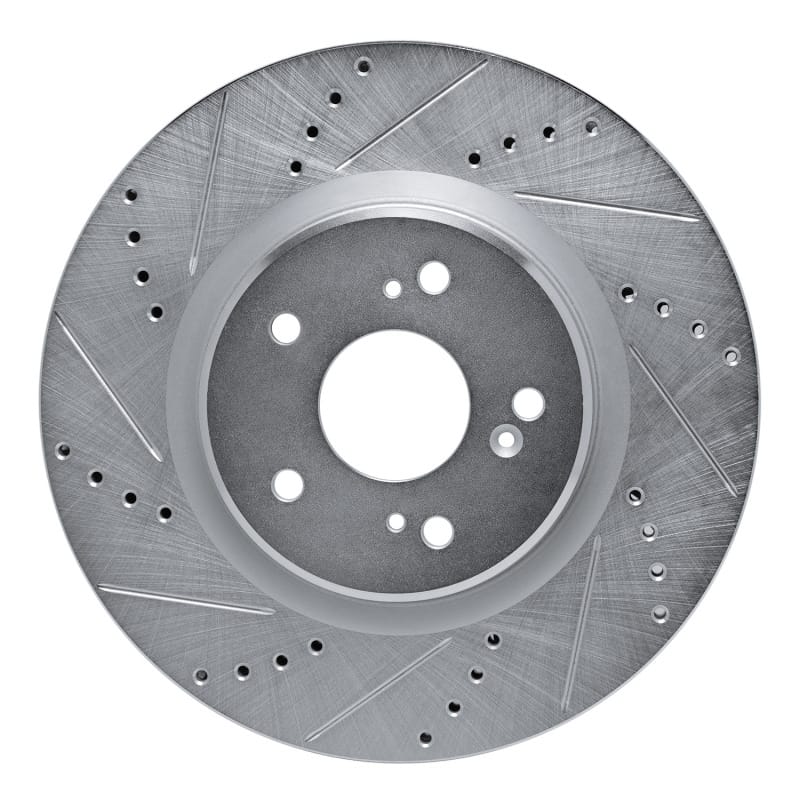 R1 Concepts — R1 2019-2025 Acura RDX Front Left Drilled & Slotted Silver Brake Rotor
R1 Brake Rotor Drill
