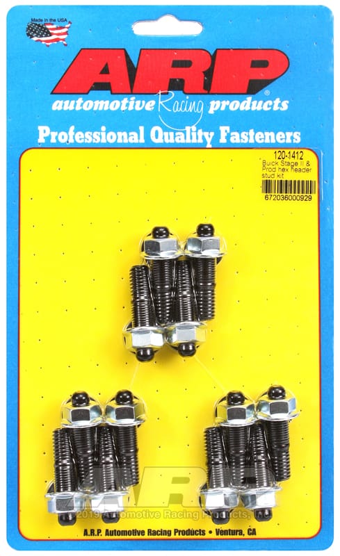 ARP — ARP Buick Stage II & Prod hex header stud kit