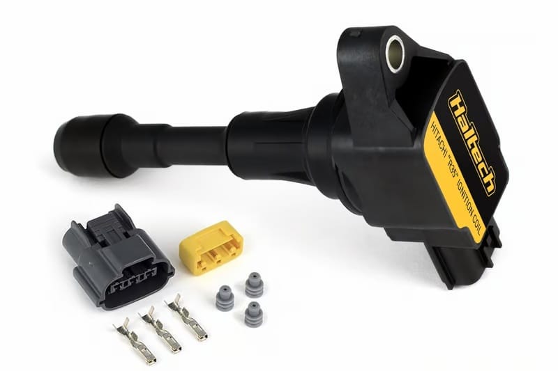 Haltech — Haltech Hitachi R35 Ignition Coil w/Built-In Ignitor (Incl Plug & Pins)