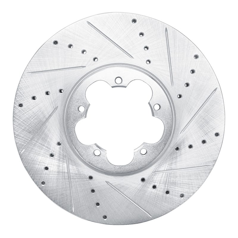 R1 Concepts — R1 14-19 Ford Transit-150 Front Right Drilled & Slotted Silver Brake Rotor
R1 Brake Rotor Drill