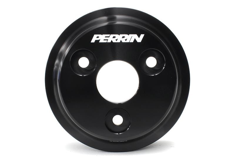Perrin Performance — PERRIN 15-21 Subaru WRX / 18-20 Crosstrek / 14-18 FXT Lightweight Water Pump Pulley - Blk