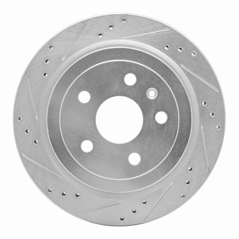 R1 Concepts — R1 08-19 Cadillac CTS Rear Left Drilled & Slotted Silver Brake Rotor
R1 Brake Rotor Drill