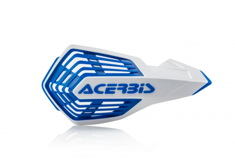 Acerbis — Acerbis X-Force Handguard - White/ Blue