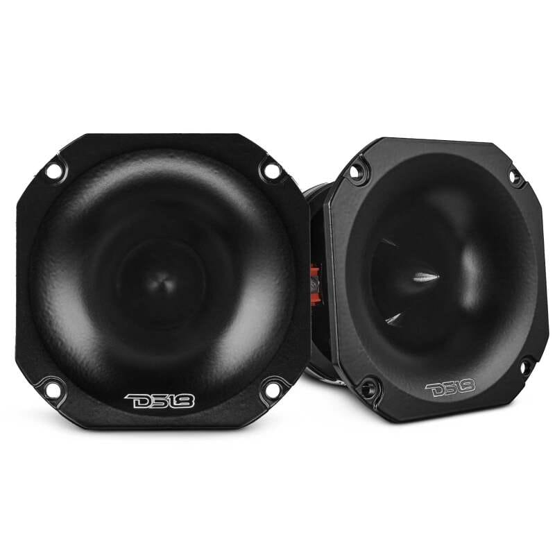 DS18 — DS18 4in Super Bullet Tweeter Neodymium 250 Watts RMS 1.5in PEI Vc 4 ohm Silver