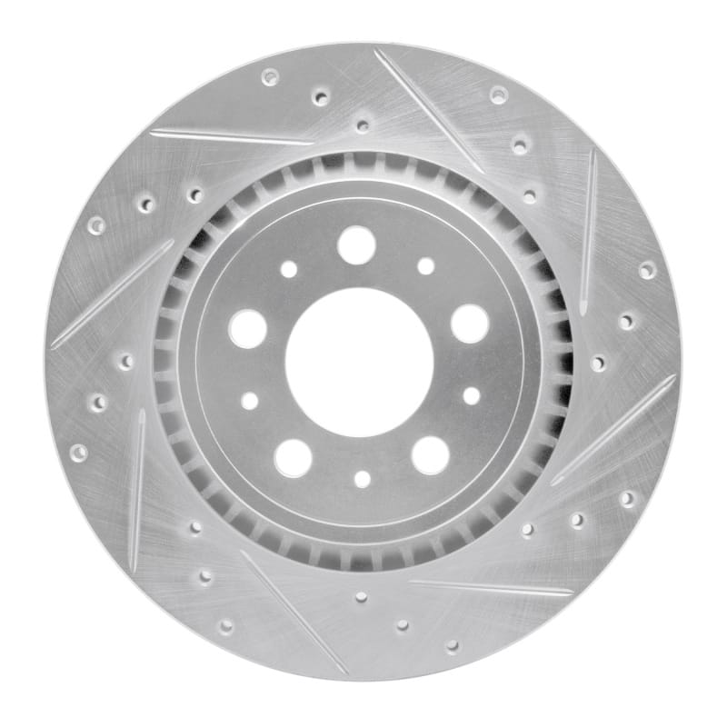 R1 Concepts — R1 03-14 Volvo XC90 Rear Right Drilled & Slotted Silver Brake Rotor
R1 Brake Rotor Drill