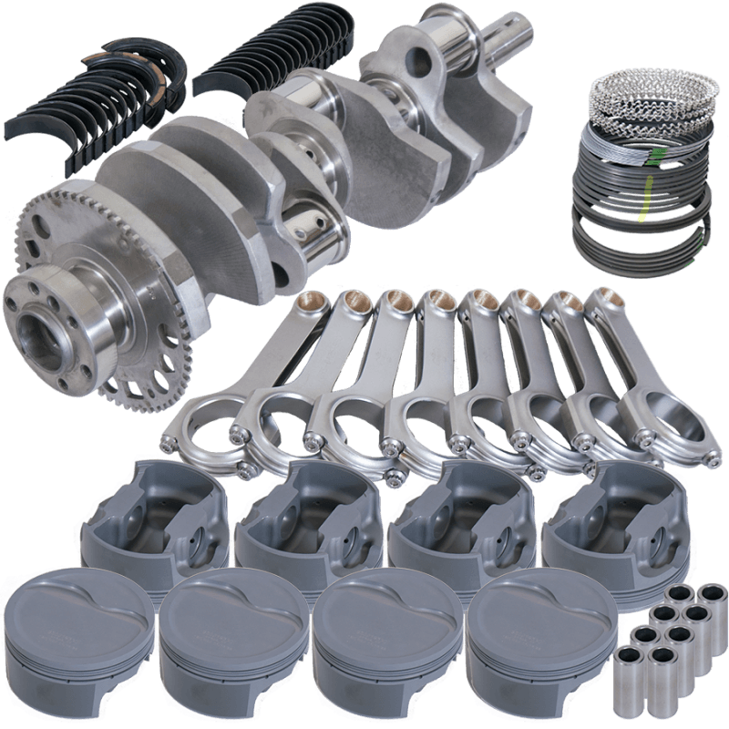 Eagle — Eagle Chevy LS2 4.000in Long Snout Crank 58 Tth Rlctor 6.125in I-Beam 4.010in Pistons Rot Assembly
Competition Assembly
