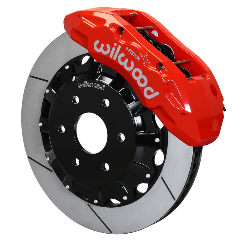Wilwood — Wilwood 21-25 RAM 1500 TRX/RHO TX6R Red Front Big Brake Kit - 16.00x1.36