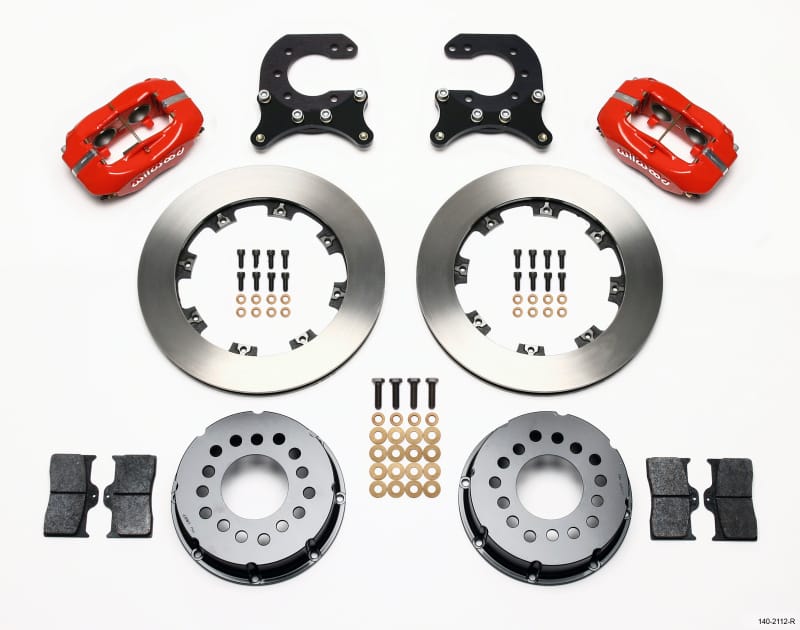 Wilwood — Wilwood Forged Dynalite P/S Rear Kit Red Chev 12 Bolt w C-Clips
BRAKE KIT