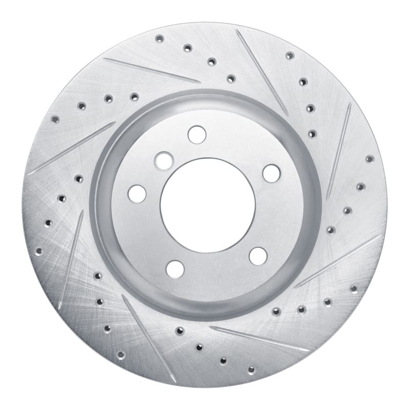 R1 Concepts — R1 09-16 BMW Z4 Front Right Drilled & Slotted Silver Brake Rotor
R1 Brake Rotor Drill