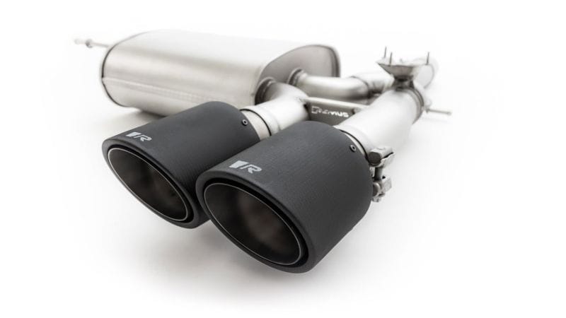 Remus — Remus 2018 Mini Cooper S Facelift F56 2.0L Turbo Race Axle Back Exhaust (Tail Pipes Req)