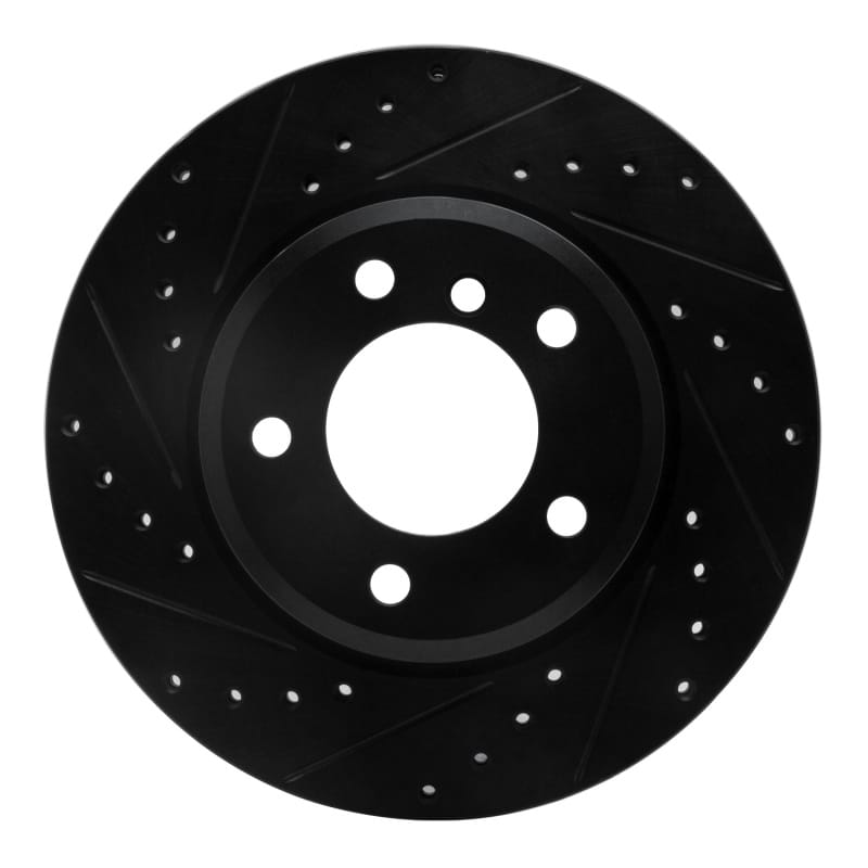 R1 Concepts — R1 99-08 BMW 325XI Front Left Drilled & Slotted Black Brake Rotor
R1 Brake Rotor Drill