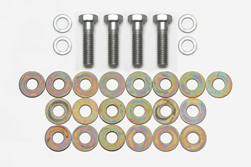 Wilwood — Wilwood - Bracket Bolt Kit 3/8-16x1.50 Large ,W/ Washers + Shims
BOLT KIT,BRACKET