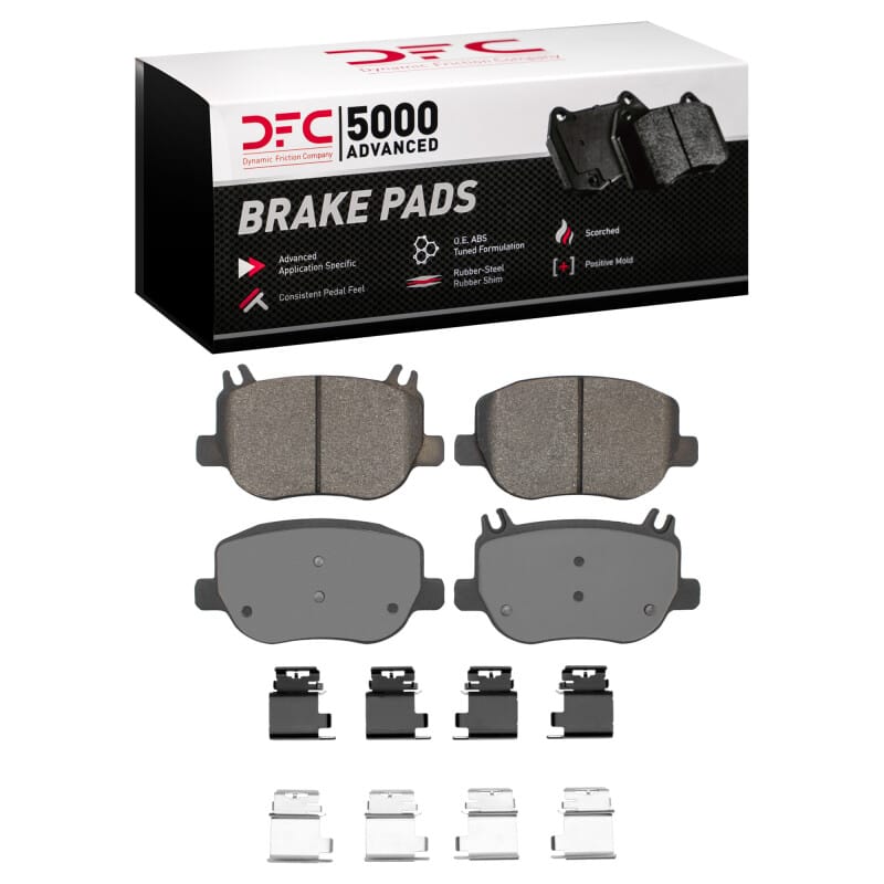 DFC — DFC 22-25 Fisker Ocean Rear 5000 Advanced Low Metallic Brake Pads and Hardware Kit
DFC Brake Pad and HW