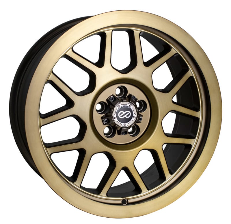 Enkei — Enkei Matrix 17x9 6x139.7 10mm Offset 108mm Bore Brushed Gold Wheel