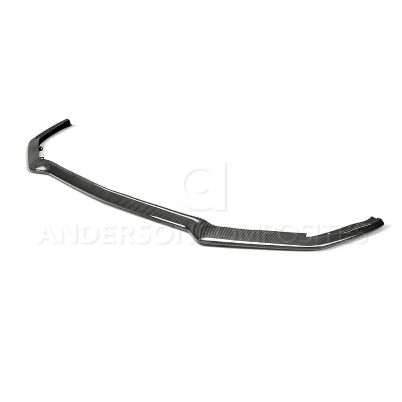 Anderson Composites — Anderson Composites 2018 Ford Mustang Type-OE Carbon Fiber Front Chin Splitter