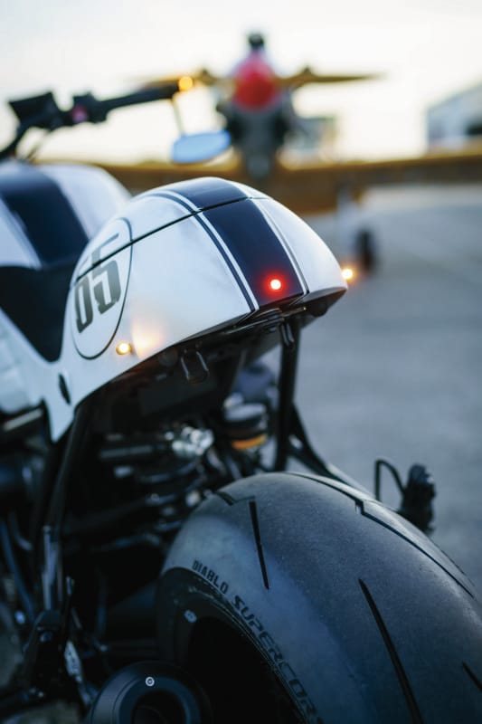 Kuryakyn — Front/Rear, Amber LED, Clear Lens, Satin Black Housing