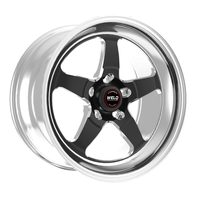 Weld — Weld S71 17x10 / 5x5mm BP / 7.2in. BS Black Wheel 3.1 ID (High Pad) - Non-Beadlock