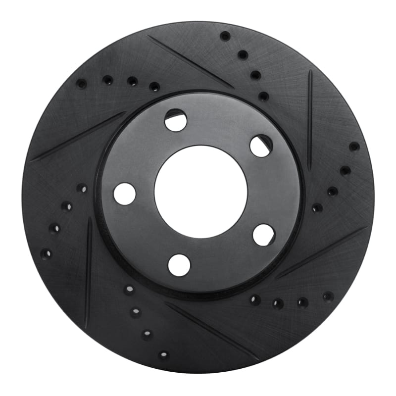 R1 Concepts — R1 90-97 Audi V8 Quattro Front Right Drilled & Slotted Black Brake Rotor
R1 Brake Rotor Drill
