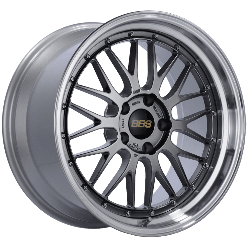 BBS — BBS LM 19x10 5x120 ET25 Diamond Black Center Diamond Cut Lip Wheel -82mm PFS/Clip Required