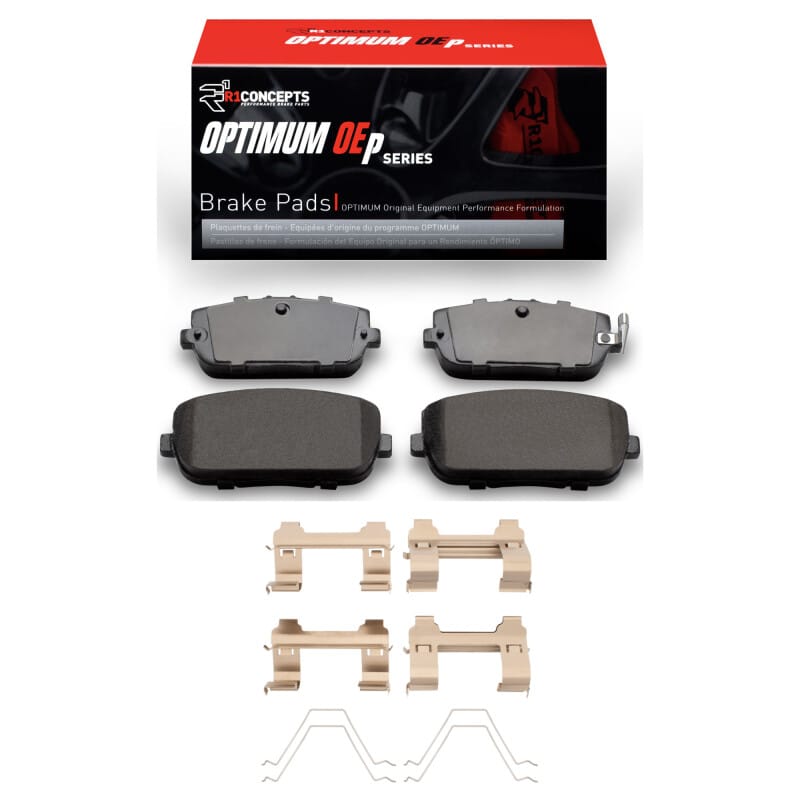 R1 Concepts — R1 06-25 Fiat 124 Spider Rear Optimum OE Pads & Hardware Kit
R1 Optimum Oe Pads a