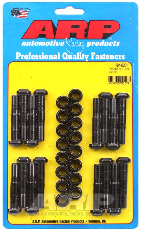 ARP — ARP Pontiac 301 rod bolt kit