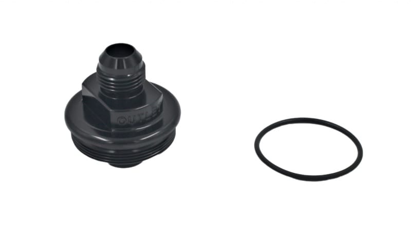 Fuelab — Fuelab Replacement Filter Cap -10AN Outlet - Black