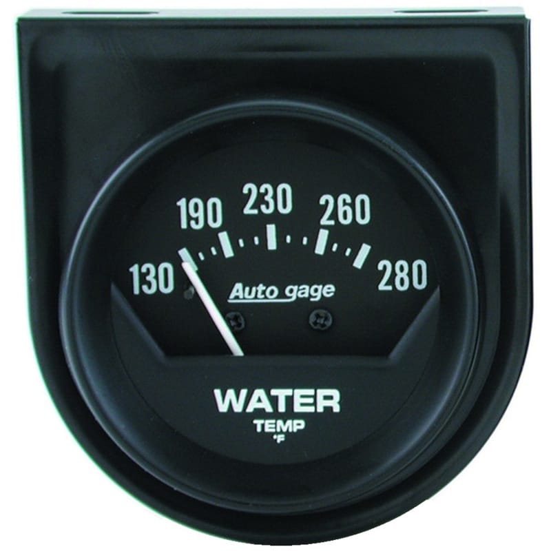AutoMeter — AutoMeter Gauge Console Water Temp 2in. 280 Deg. F Mech Short Sweep Black Autogage
2" WTEMP 280F M AG