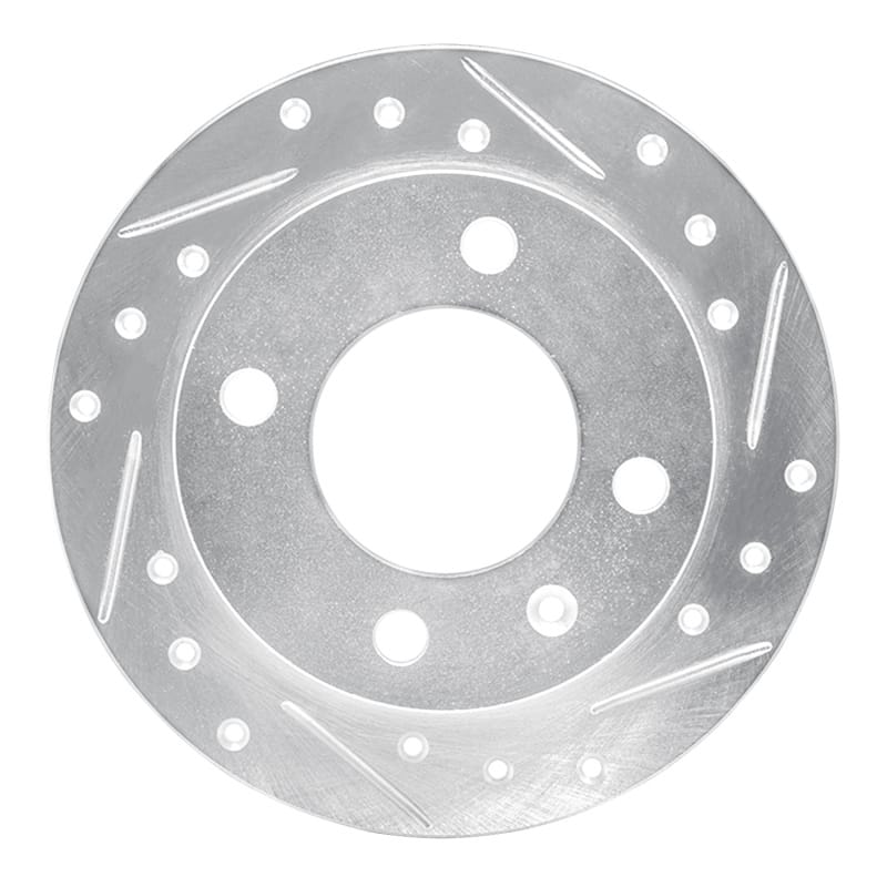 R1 Concepts — R1 78-80 Ford Fiesta (USA/Canada) Front Right Drilled & Slotted Silver Brake Rotor
R1 Brake Rotor Drill