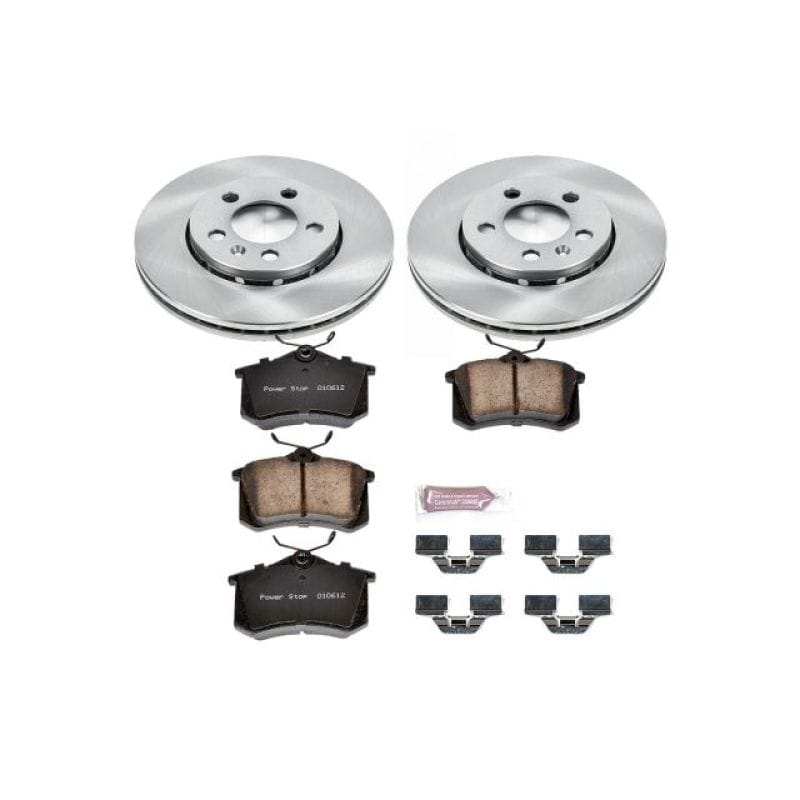PowerStop — Power Stop 00-06 Audi TT Quattro Rear Autospecialty Brake Kit