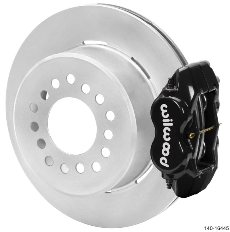 Wilwood — Wilwood Chevrolet 7-5/8in Rear Axle Dynalite Disc Brake Kit 12.19in Rotor -Black Caliper