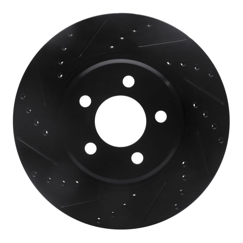 R1 Concepts — R1 05-23 Chrysler 300 Front Left Drilled & Slotted Black Brake Rotor
R1 Brake Rotor Drill