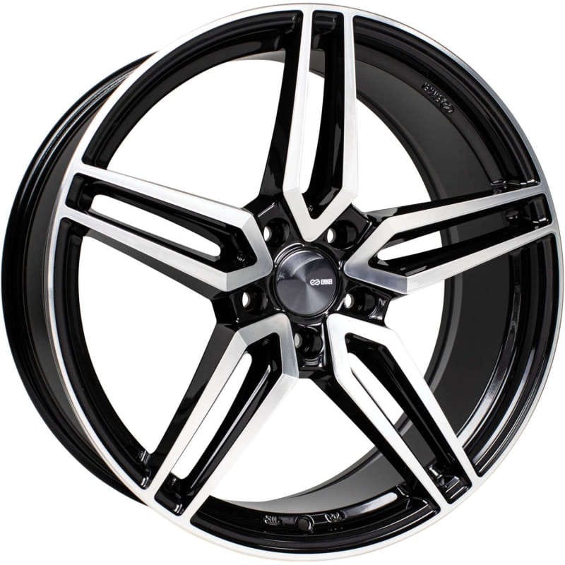 Enkei — Enkei Victory 18x8 5x114.3 40mm Offset 72.6mm Bore Black Machined Wheel