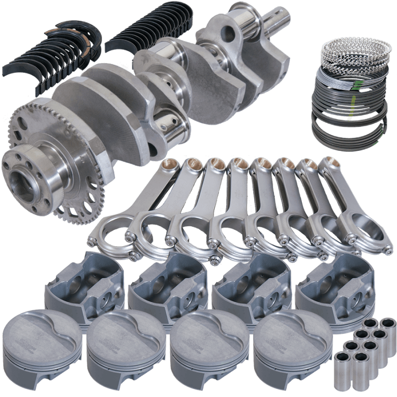 Eagle — Eagle Chevy LS1 4.000in Crank 58 Tth Reluctor 6.125in H-Beam -6cc 3.905in Pistons Rotating Assembly
Competition Assembly