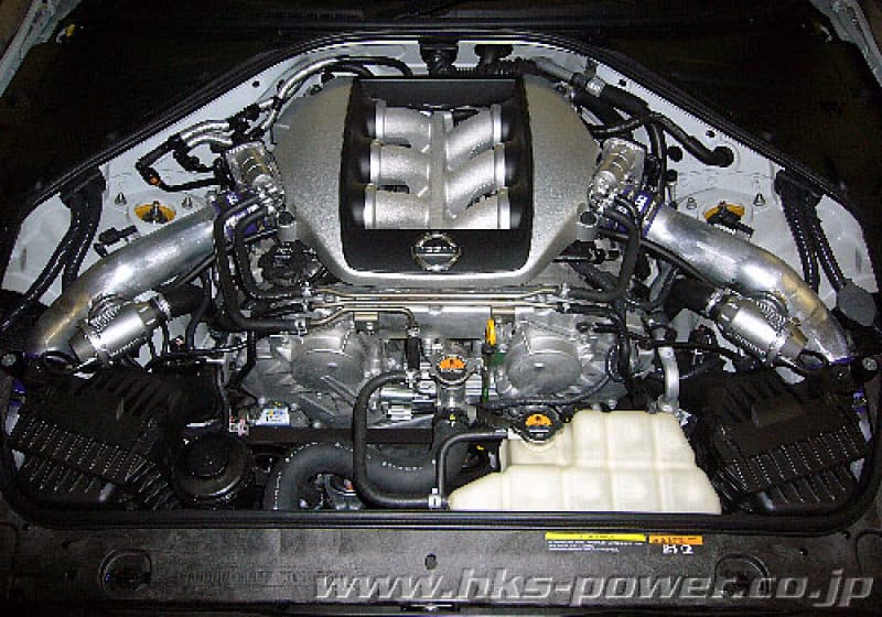 HKS — HKS 09-10 GT-R R35 SSQV4 BOV Kit Includes 2 SSQV & Polished Aluminum Pipes