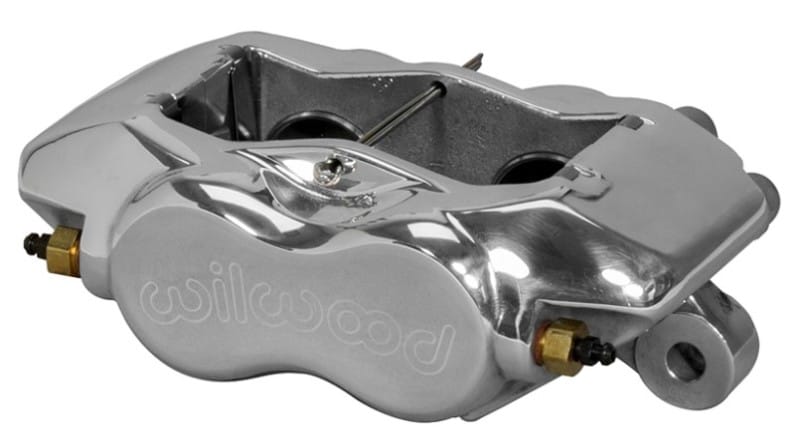 Wilwood — Wilwood Caliper-Forged Dynalite Polished 1.62in Pistons .38in Disc
BRAKE CALIPER