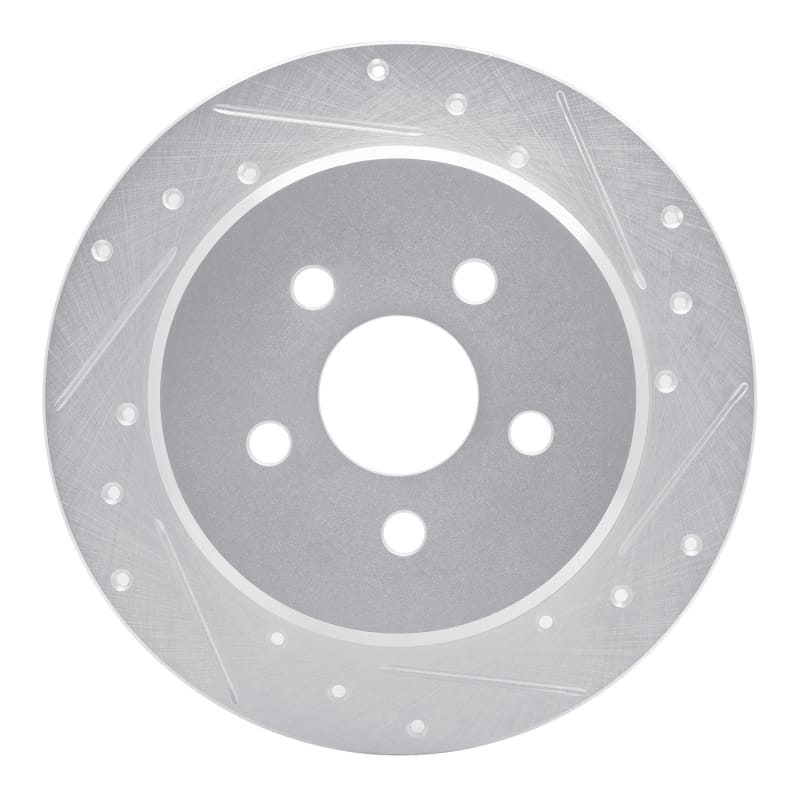 R1 Concepts — R1 95-03 Chrysler PT Cruiser Rear Right Drilled & Slotted Silver Brake Rotor
R1 Brake Rotor Drill
