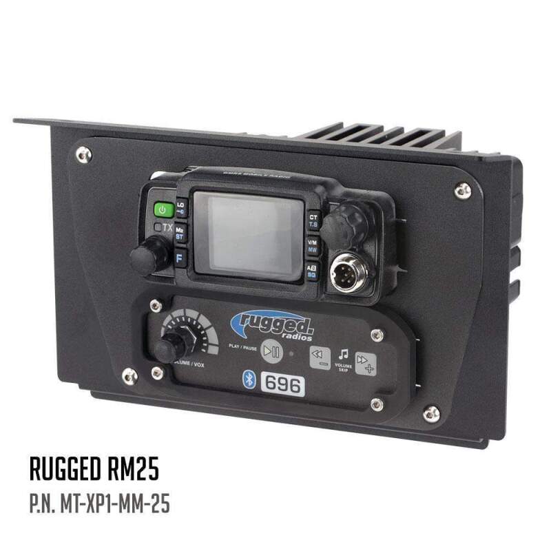 Rugged Radios — Rugged Radios Polaris XP1 Mount Kit - M1 / G1 / RM60 / GMR45 - Motorola CM300D/Vertex VX2200