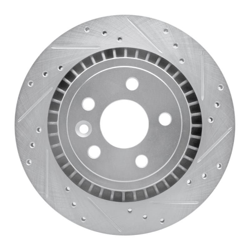 R1 Concepts — R1 10-17 Volvo XC60 Rear Right Drilled & Slotted Silver Brake Rotor
R1 Brake Rotor Drill
