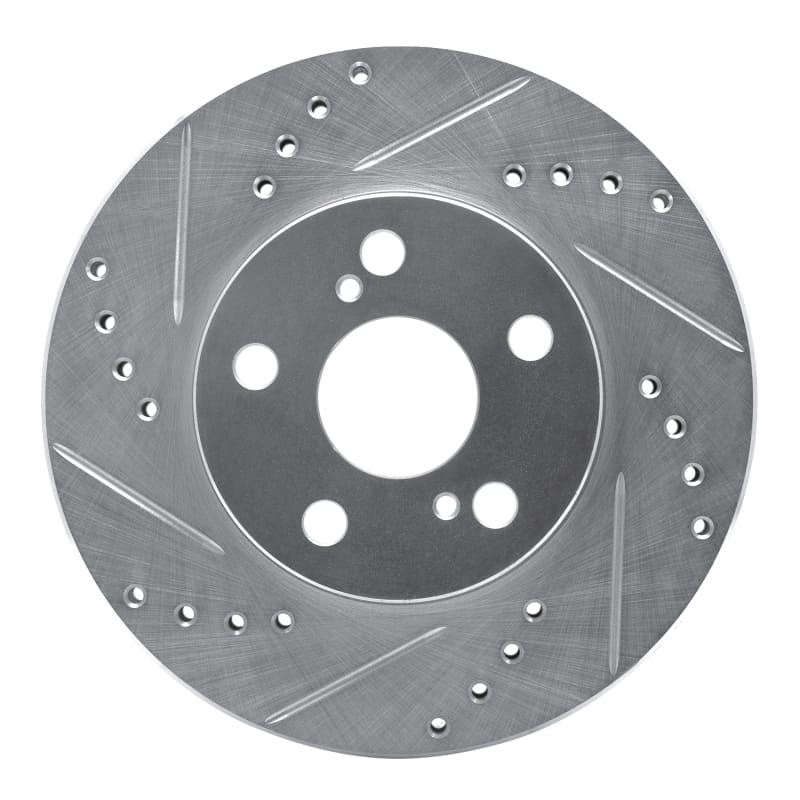 R1 Concepts — R1 04-09 Toyota Prius Front Left Drilled & Slotted Silver Brake Rotor
R1 Brake Rotor Drill