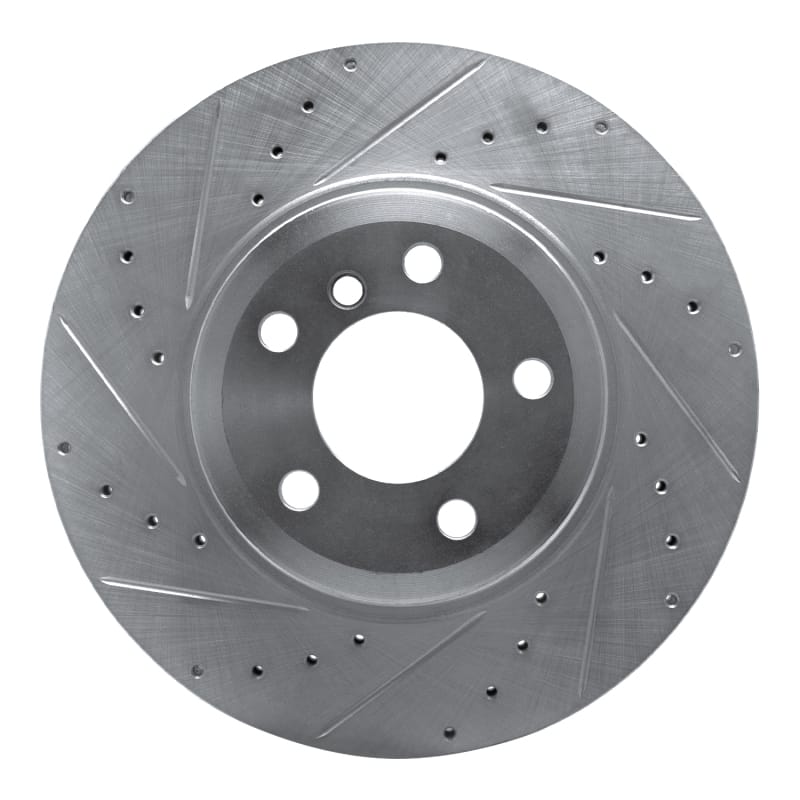 R1 Concepts — R1 07-19 BMW X5 Rear Left Drilled & Slotted Silver Brake Rotor
R1 Brake Rotor Drill