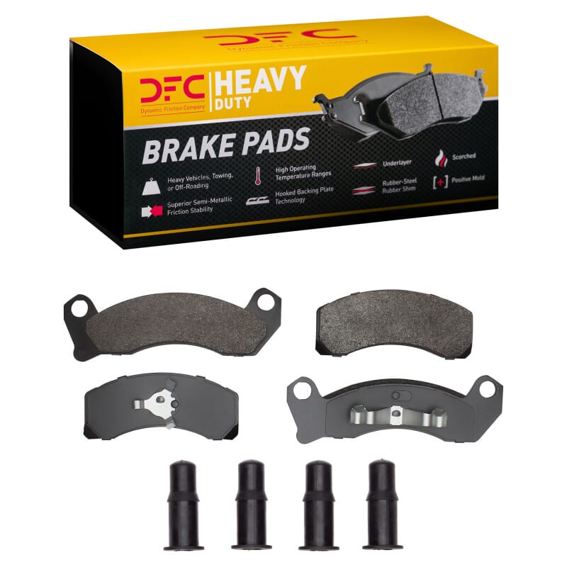 DFC — DFC 81-94 Ford Crown Victoria Front Heavy Duty Pads and Hardware Kit
DFC Brake Pad Set
